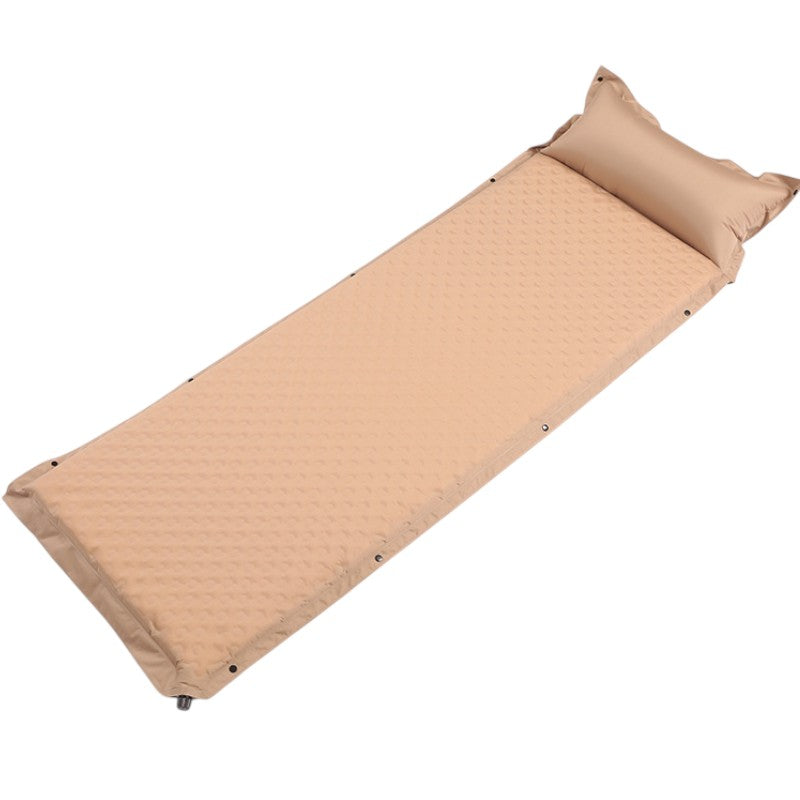 Camping bed self inflating for three