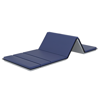 Camping inflatable sleeping mattress folding