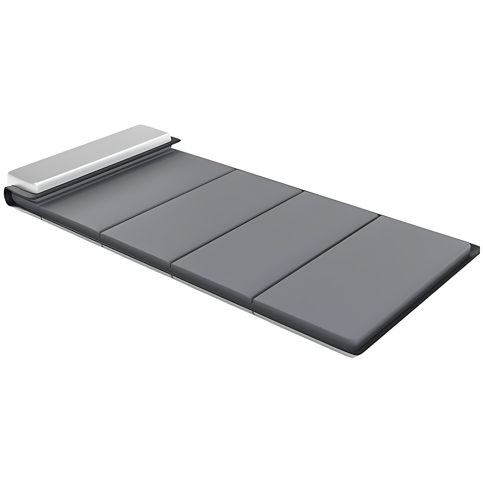 Camping inflatable sleeping mattress folding