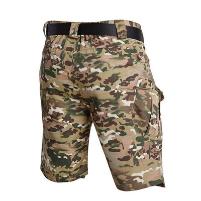 Cargo camo shorts for men