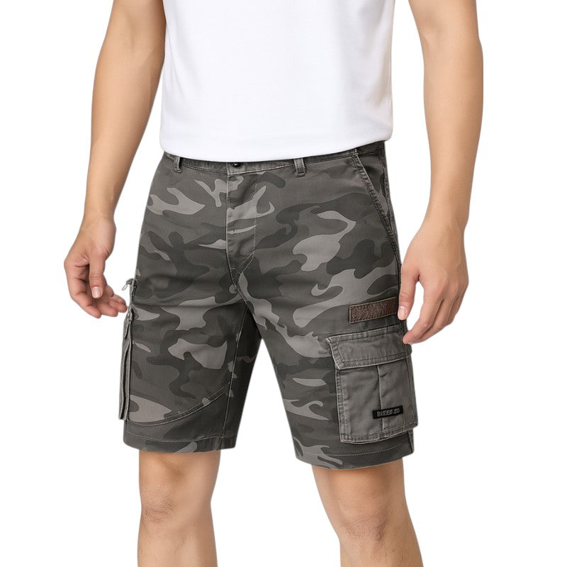 Cargo shorts camo mens
