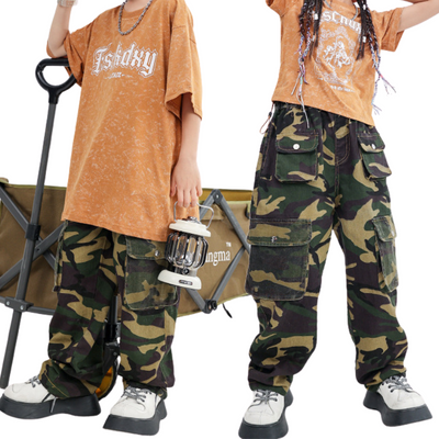 Children’s camouflage trousers
