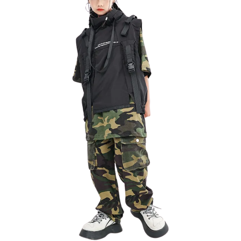 Children’s camouflage trousers