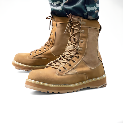 Cold weather tactical boots camo