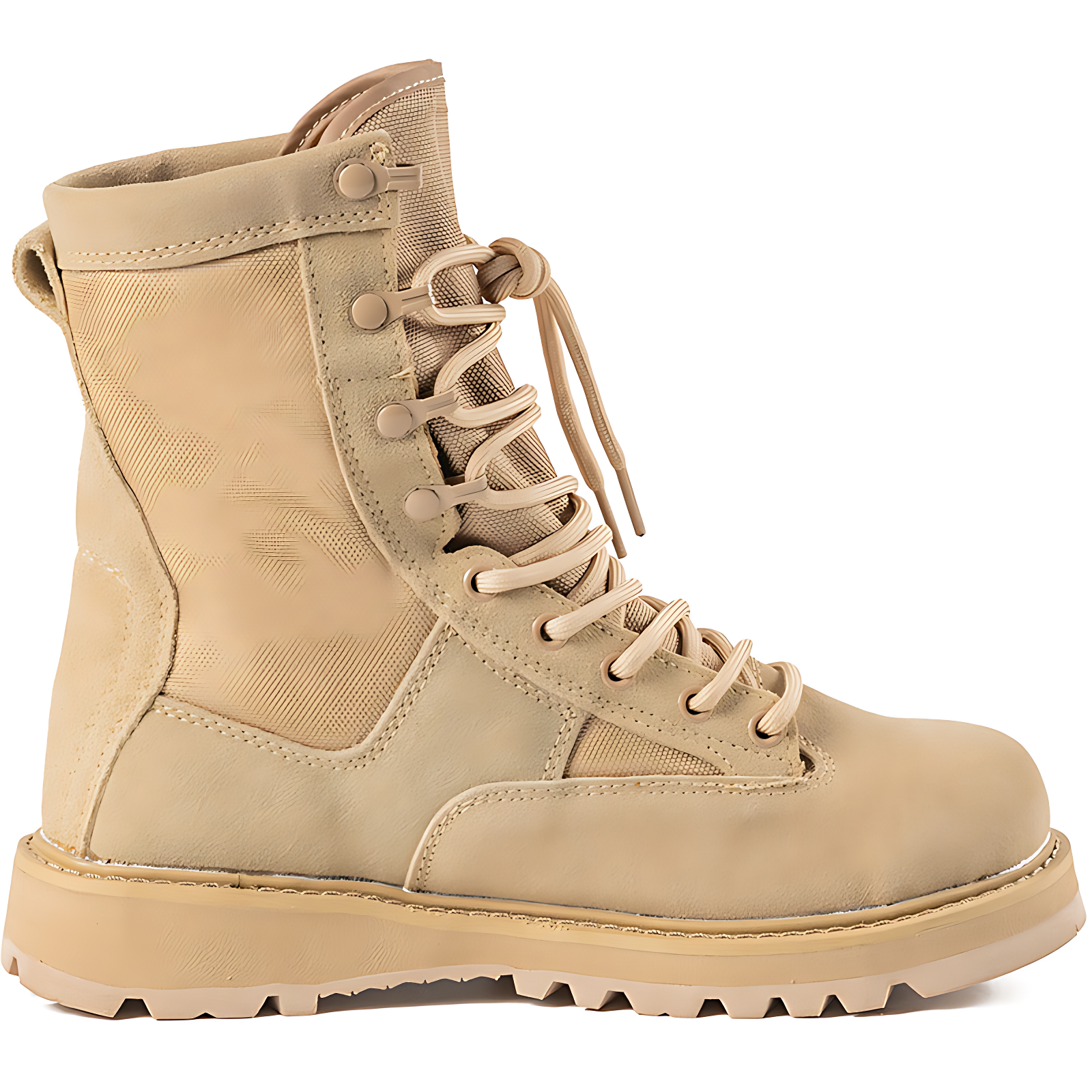 Cold weather tactical boots camo