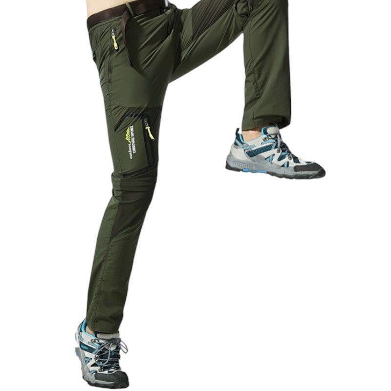 Combat trousers zip off legs