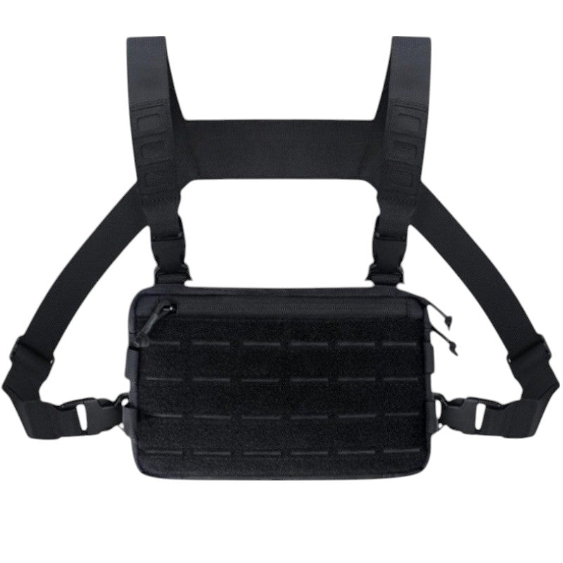 Compact chest rig