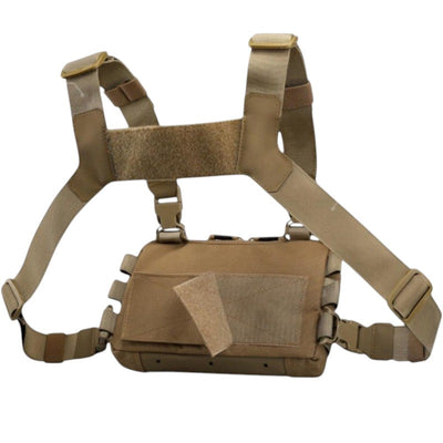 Compact chest rig