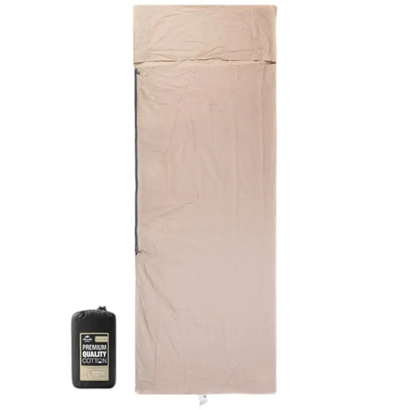 Compact sleeping bag liner