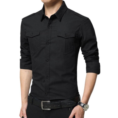 Convertible military shirt