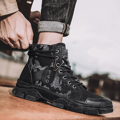 Desert Camo Tactical Boots