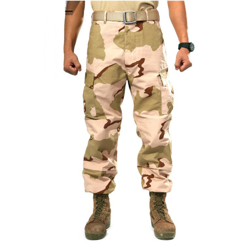 Digital camouflage trousers