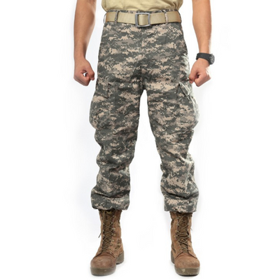 Digital camouflage trousers