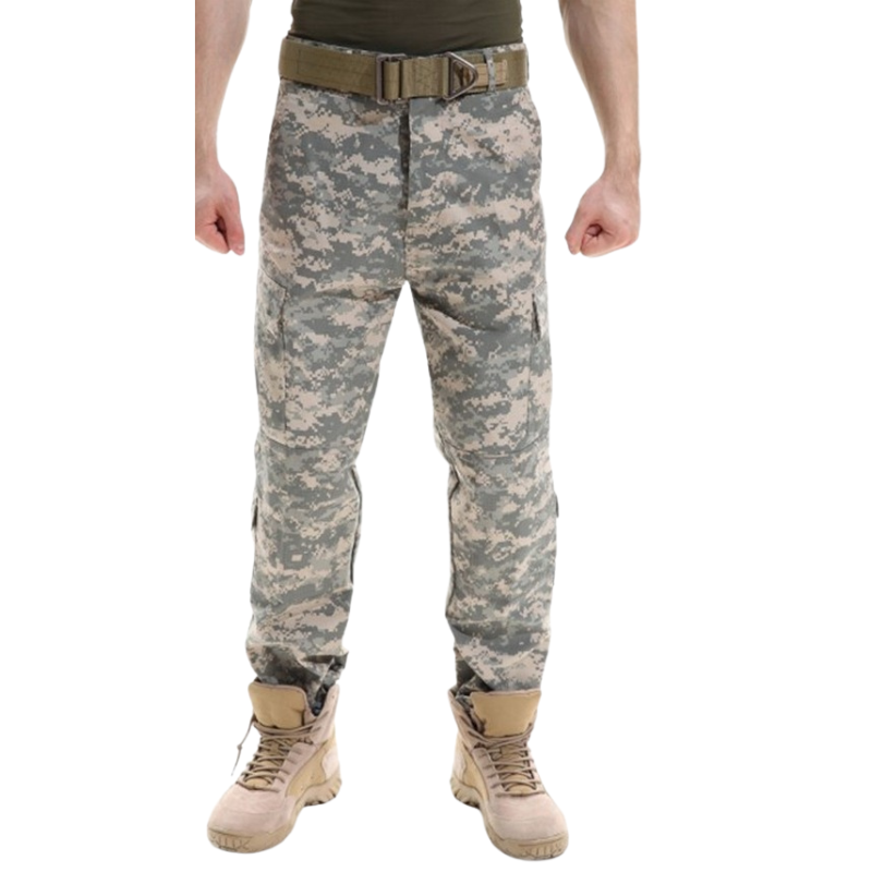 Digital camouflage trousers