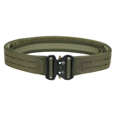 Double layer tactical belt