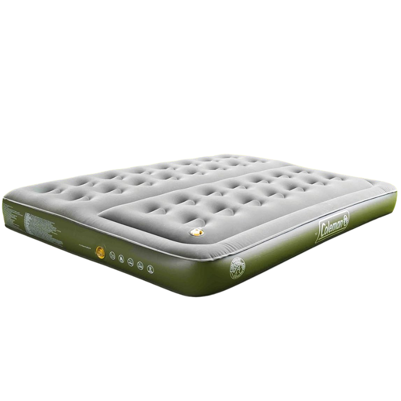 Double sleeping mat inflatable