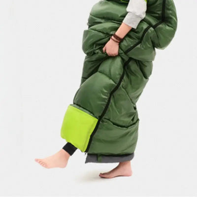 Down military sleeping bag