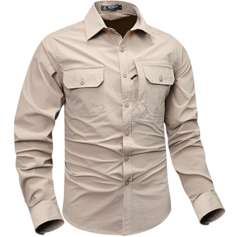 Elastic tactical shirt
