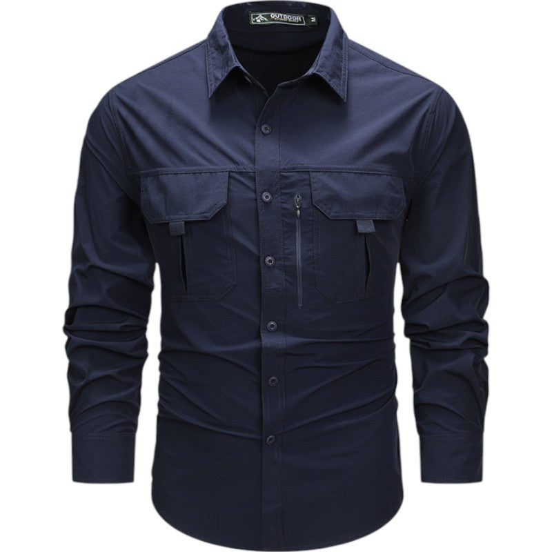 Elastic tactical shirt
