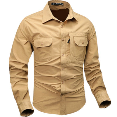 Elastic tactical shirt