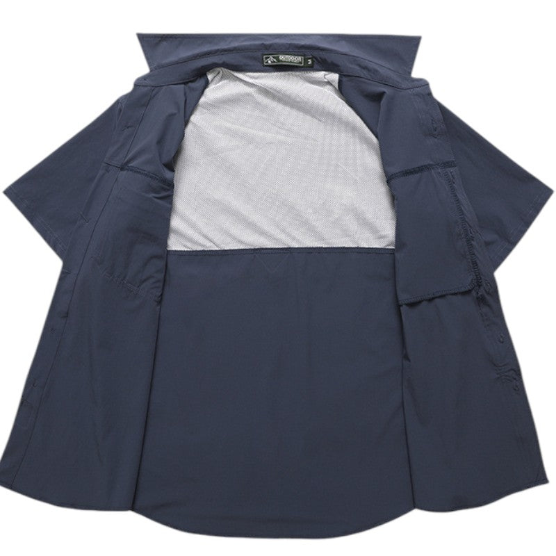 Elastic tactical shirt