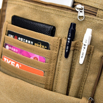 Everyday carry mens shoulder bag