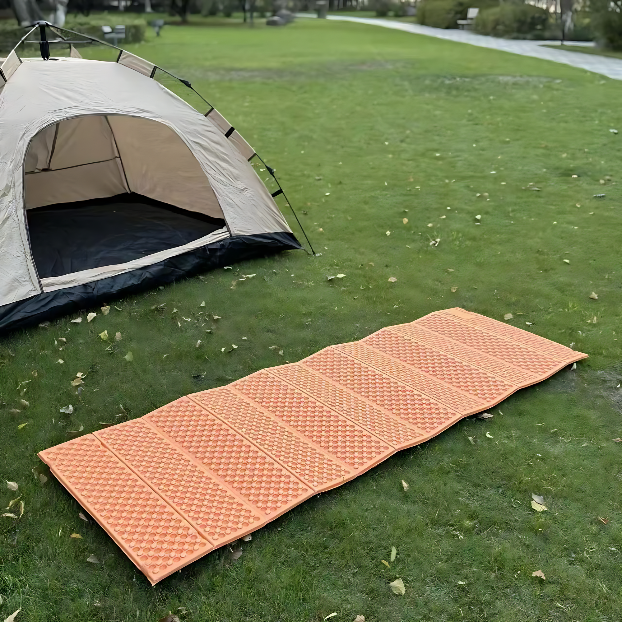 Foam sleeping mats for camping