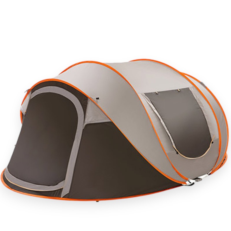 Foldable camping tent