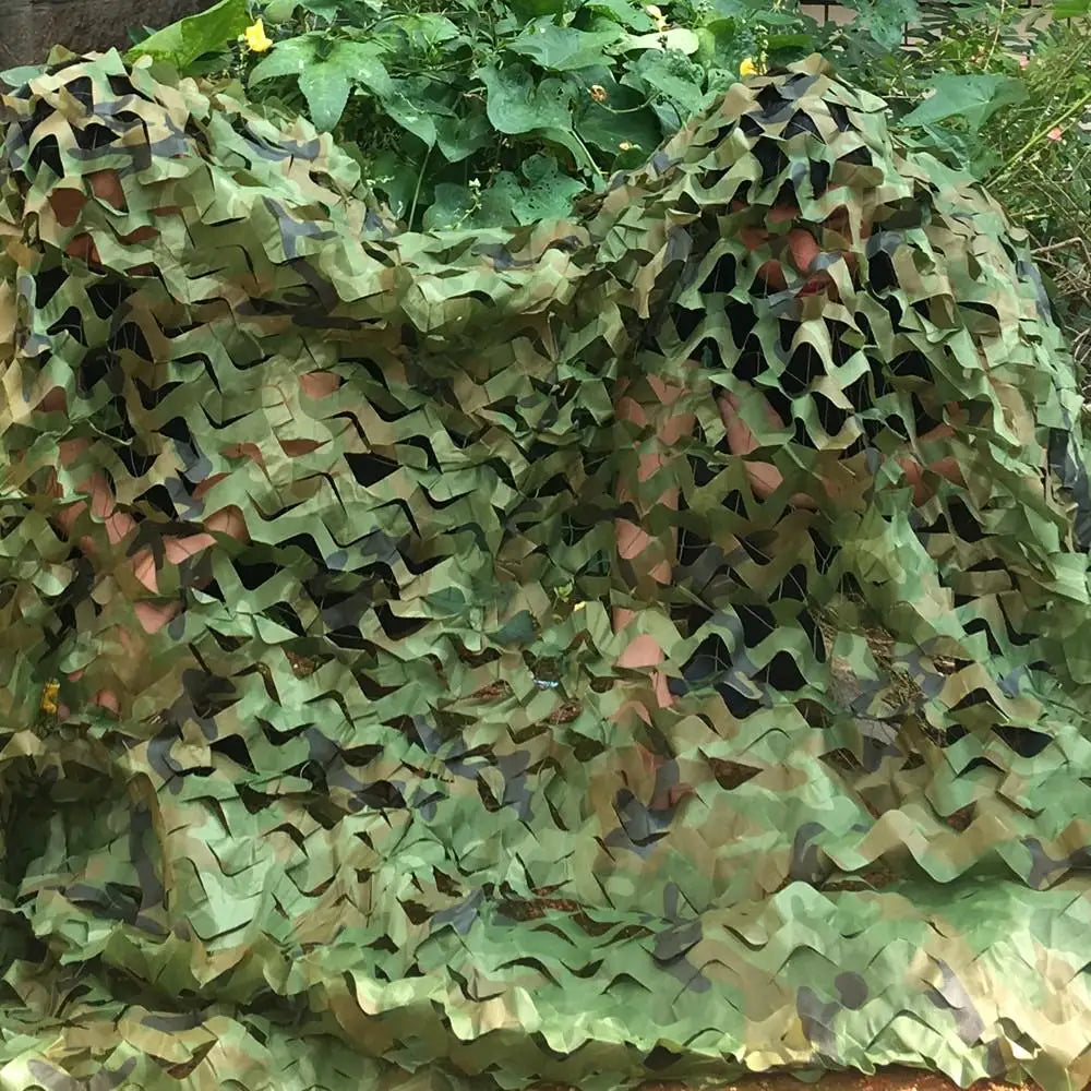 Forest camouflage net