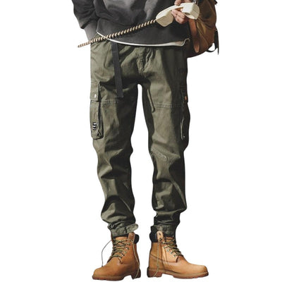 Green cargo camo pants