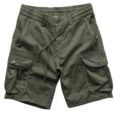 Green cargo shorts mens