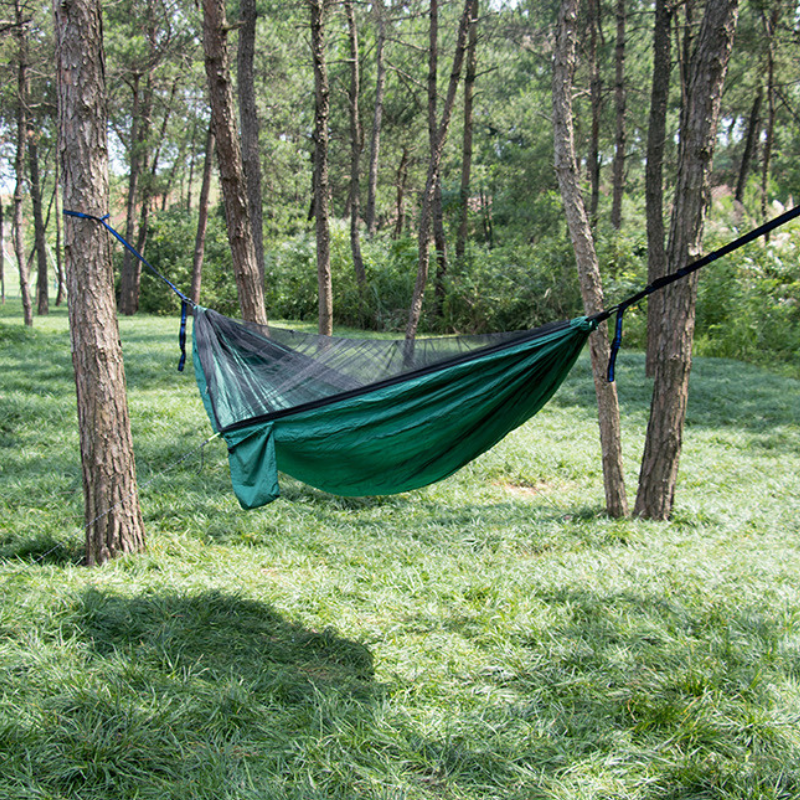 Hammock with mosquito net tent