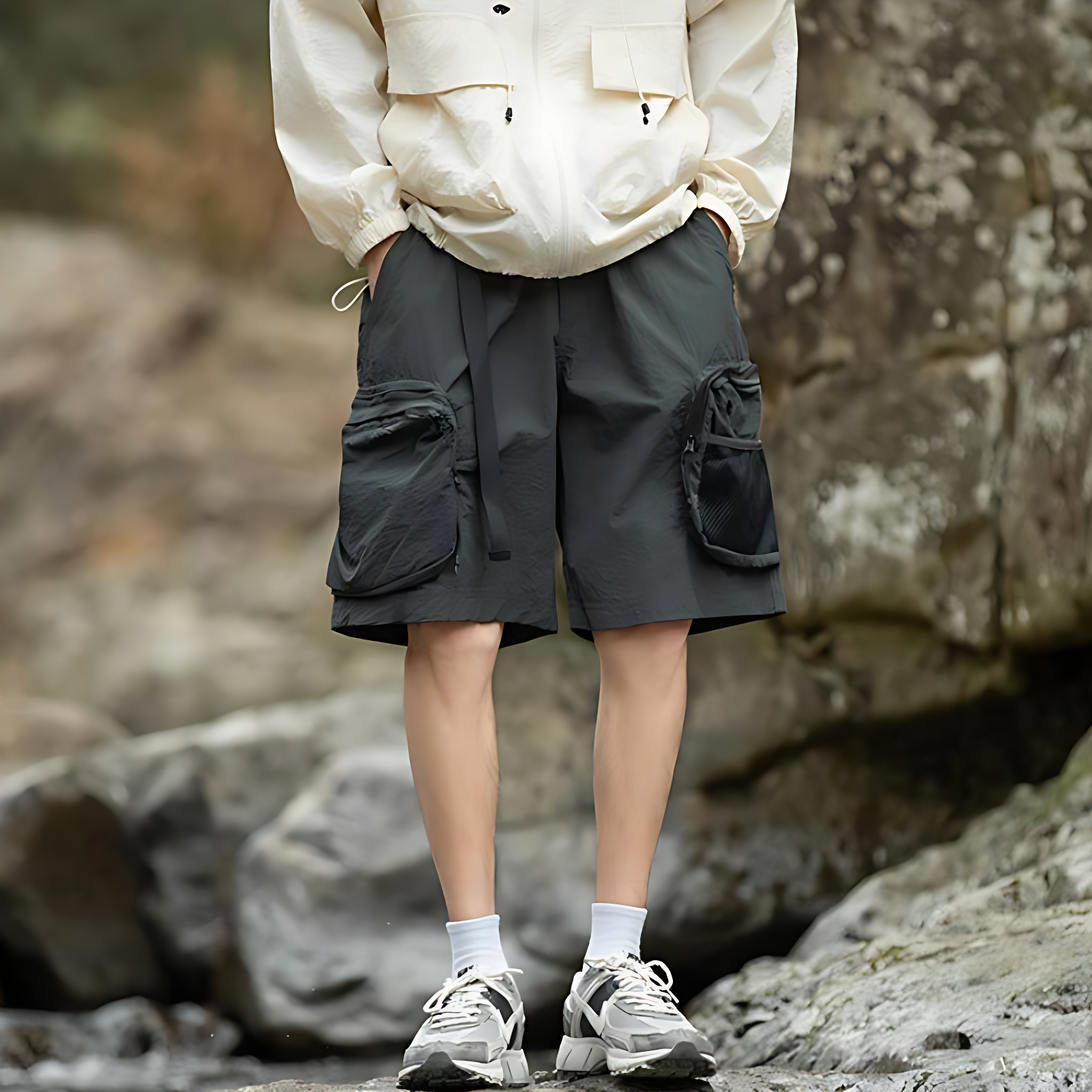 High-Performance Multi-pocket Waterproof Hiking Short