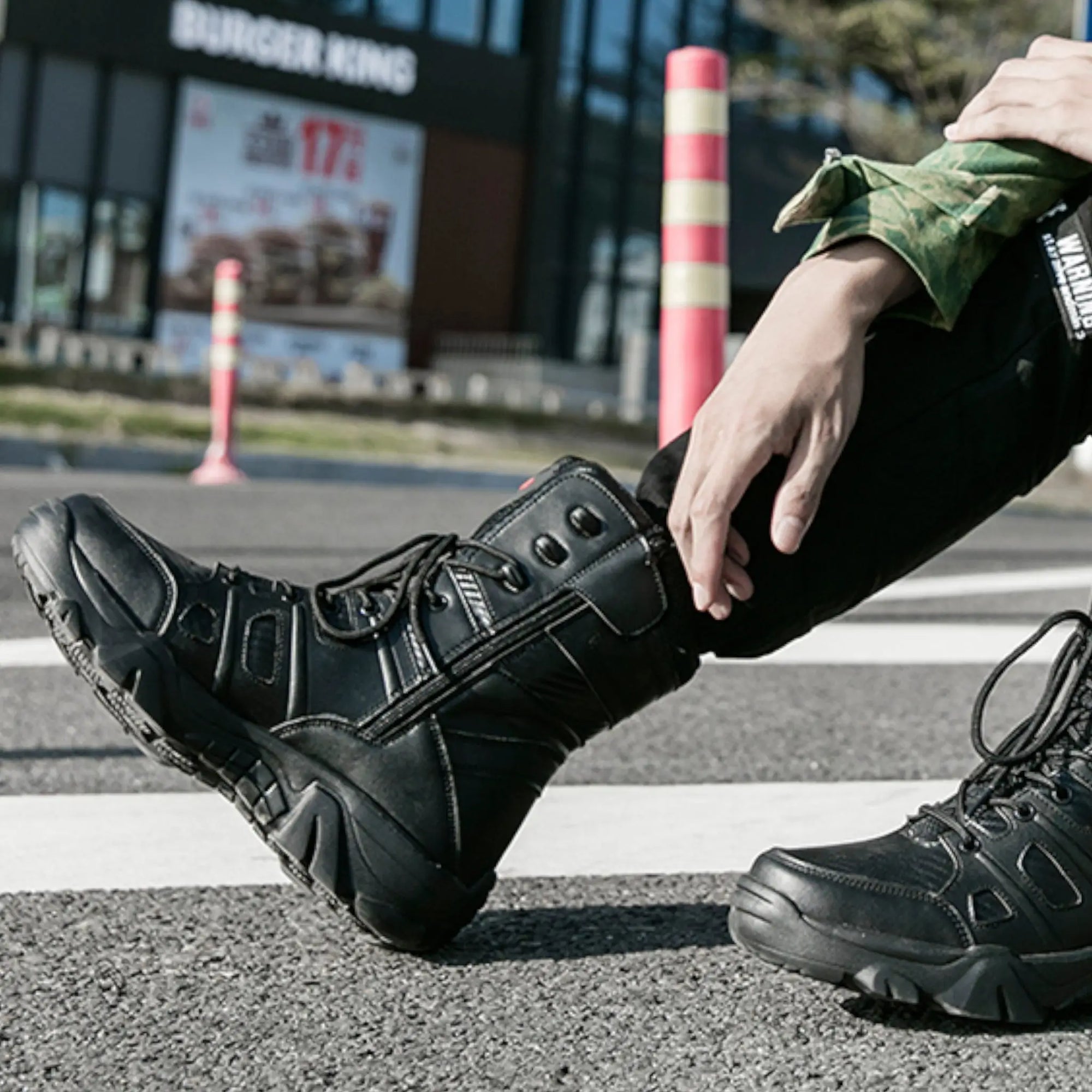 High Top Desert Boots