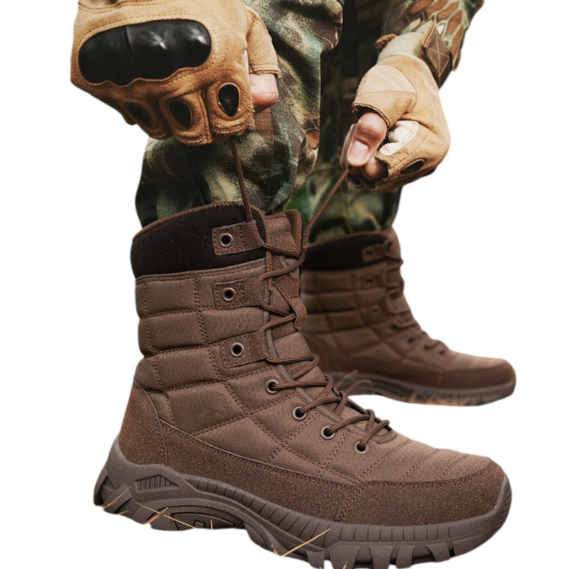 High top tactical combat boots