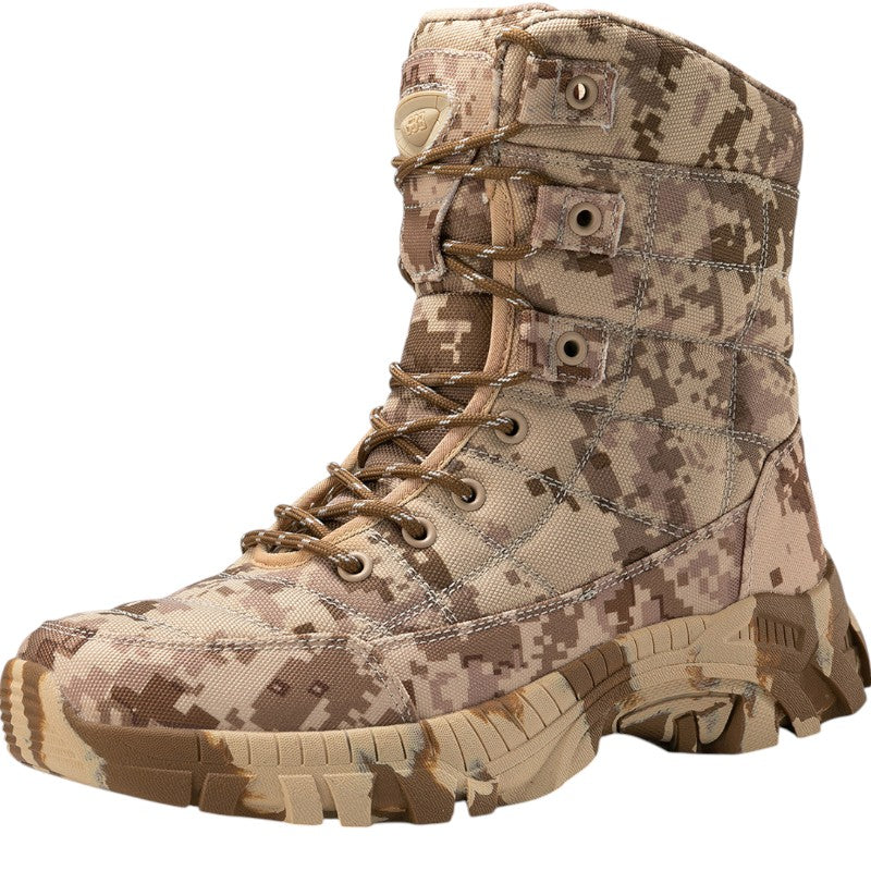 High top tactical combat boots