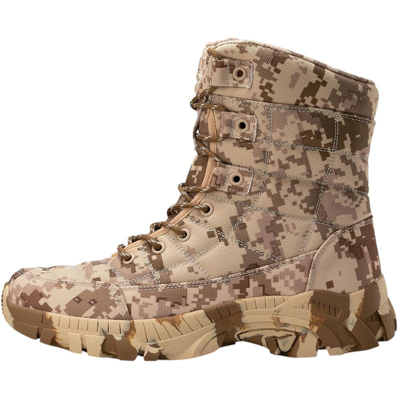 High top tactical combat boots