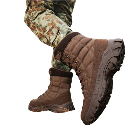 High top tactical combat boots