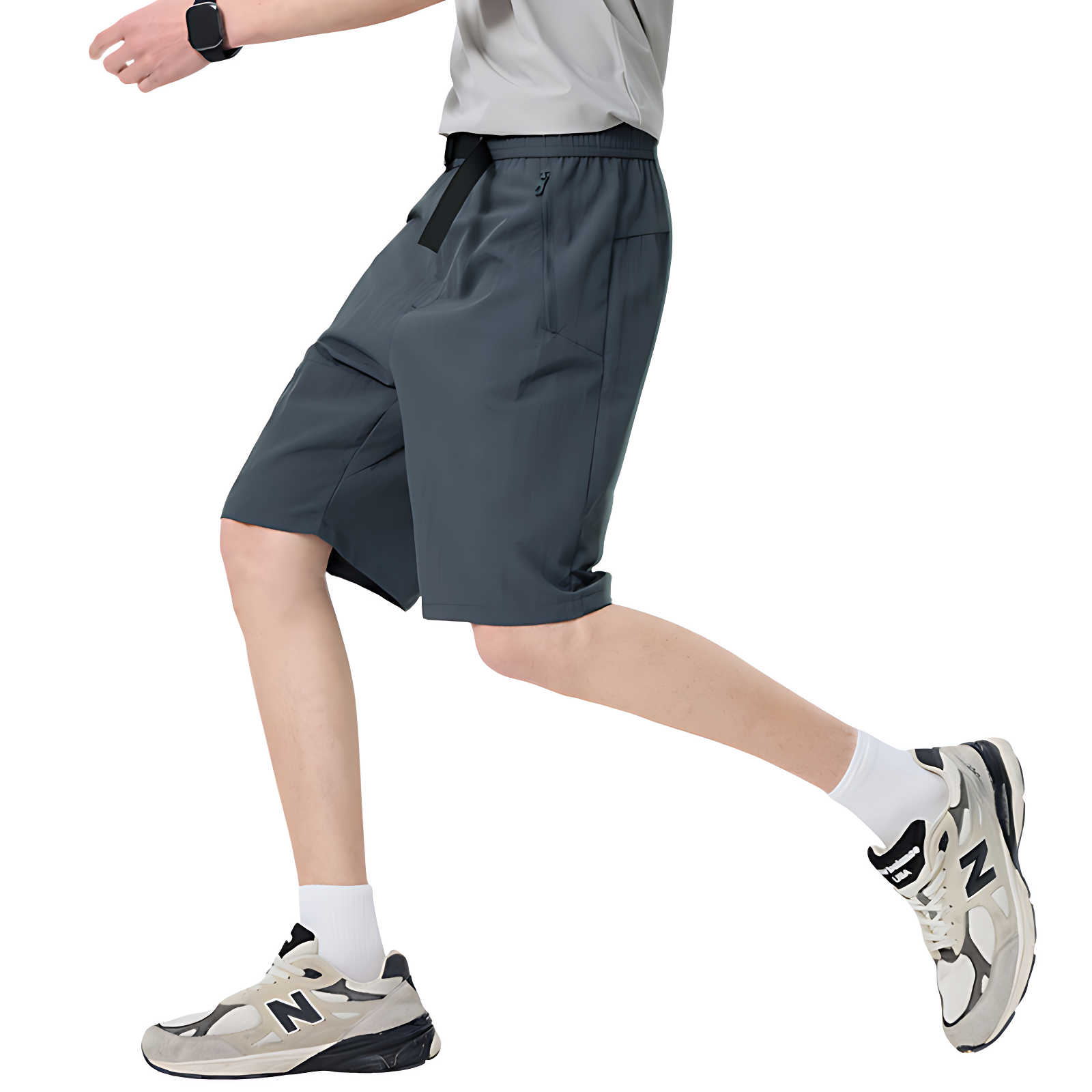 Hiking multi pocket shorts quick dry