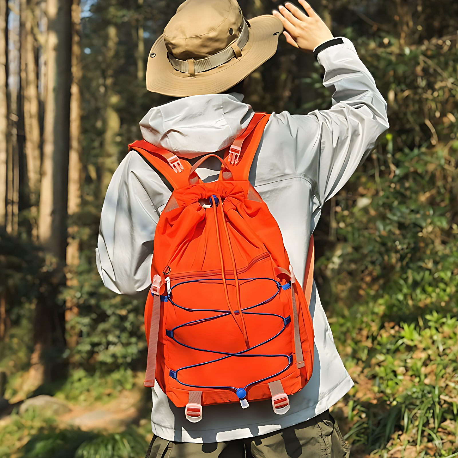 Hiking waterproof backpack