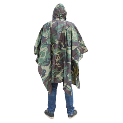 Hiking waterproof poncho