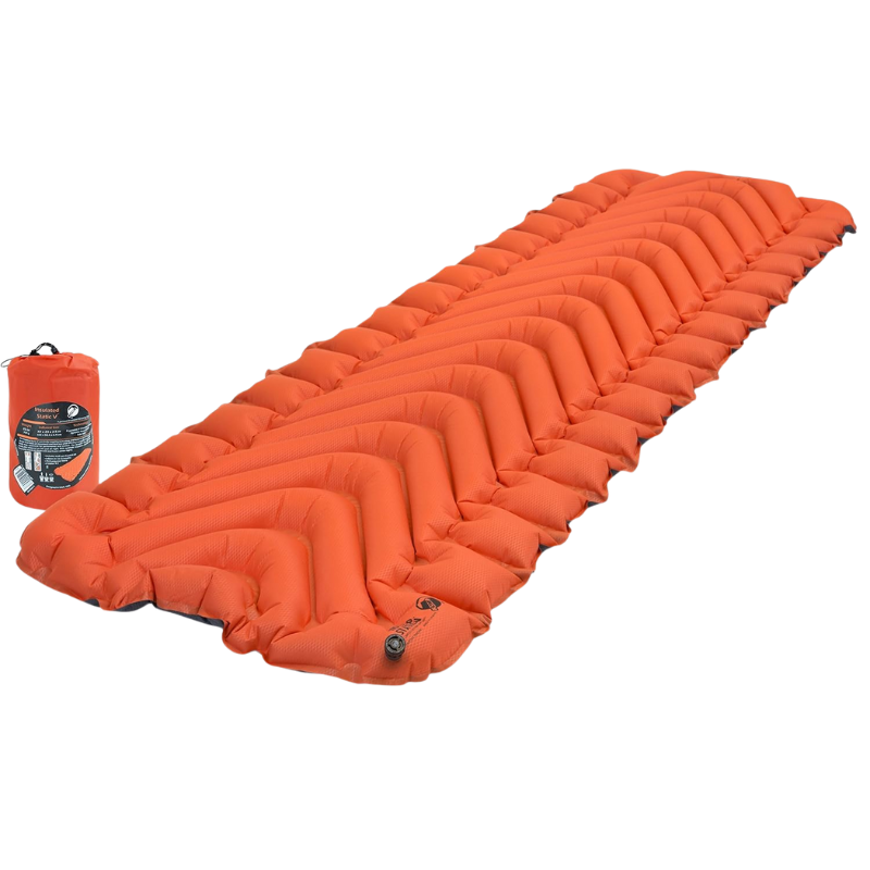 Inflatable single sleeping pad