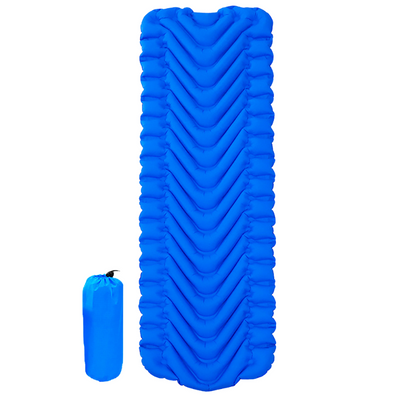 Inflatable single sleeping pad