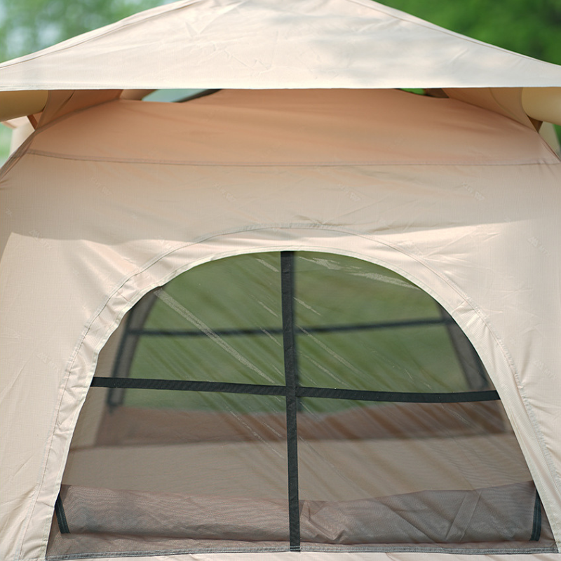 Inflatable tents for camping