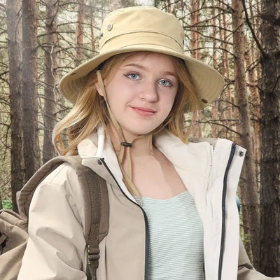 Ladies breathable bush hat