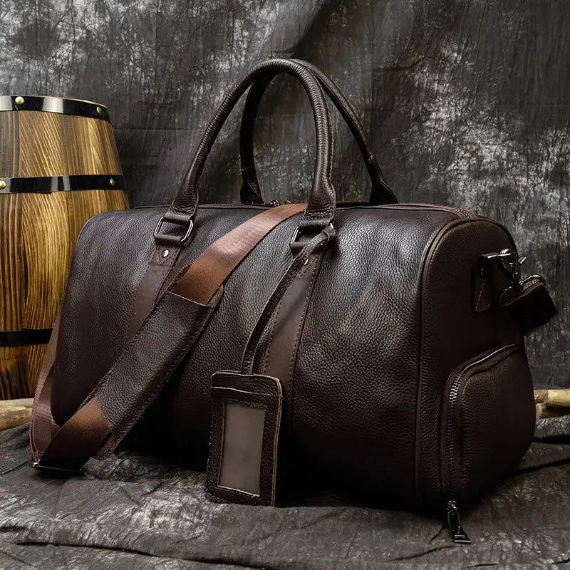 Leather Duffle Bags for Men