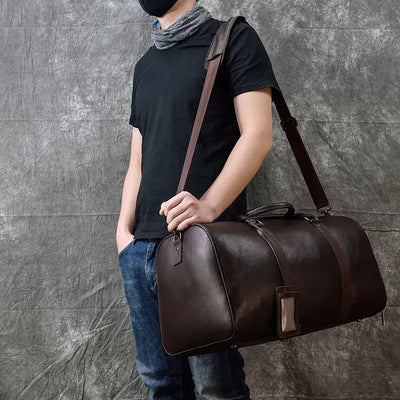 Leather Duffle Bags for Men