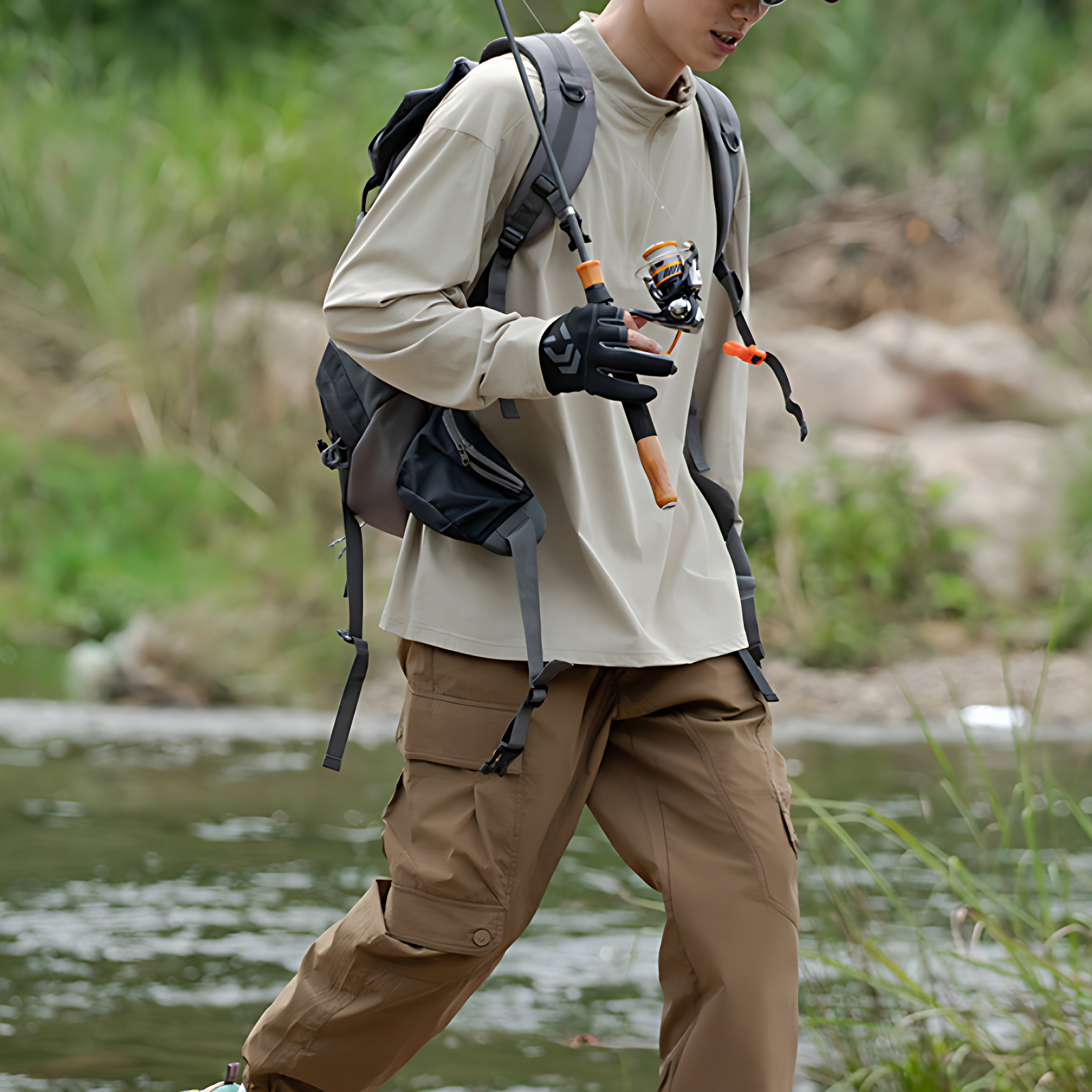 Long sleeve hiking shirt