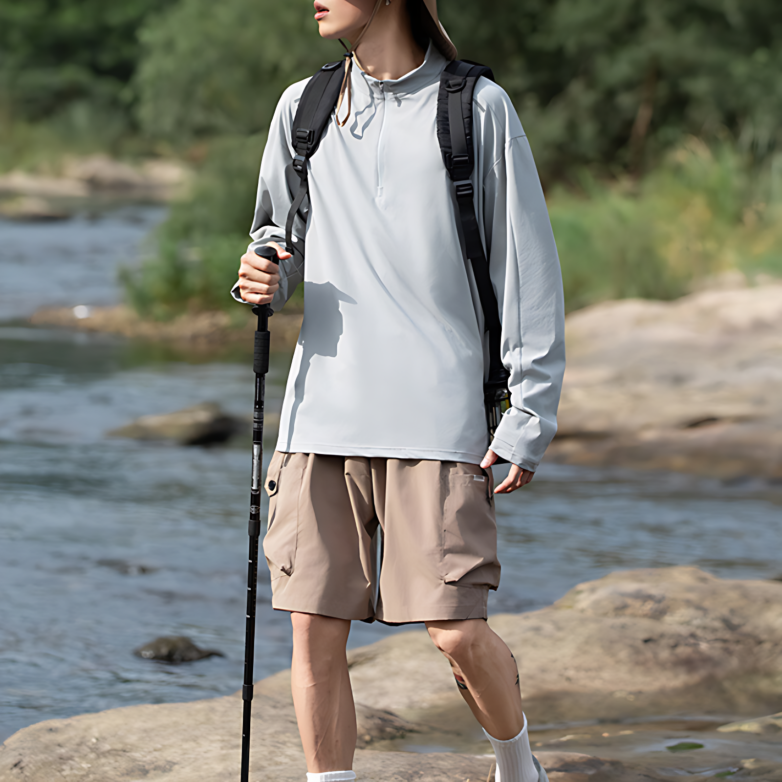 Long sleeve hiking shirt