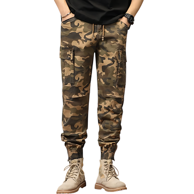 Mens army camo cargo pants